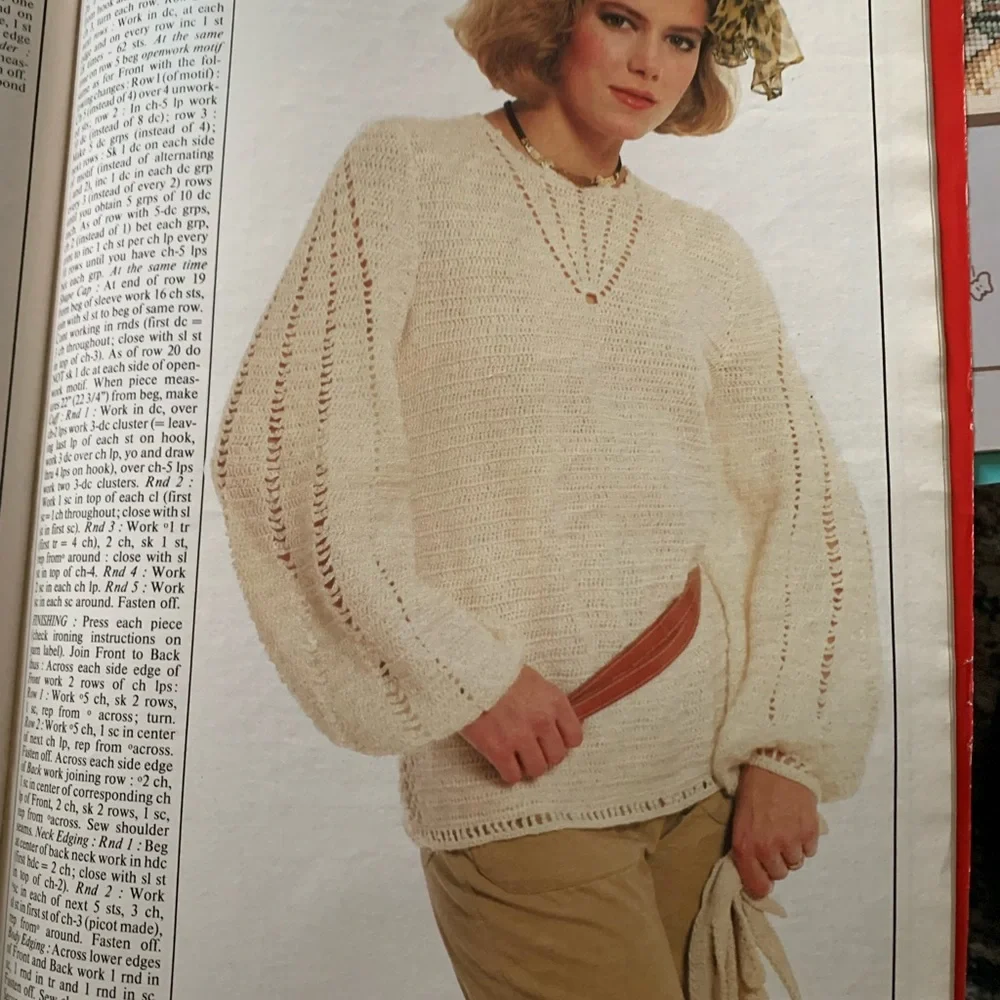 MAGIC CROCHET Magazine June 1985 Projects to Craft Vintage Needlework